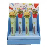  Acrylic Ruler - Foodiemals - Fries And Burgers (Book52) 