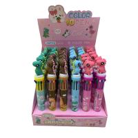  Dinosaur 10 Colour Multicolour Pen 6 Assorted 