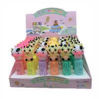  Highlighter Pen Cow 6 Colours Assorted Flat 