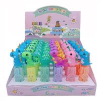  Highlighter Pen Dinosaur 6 Colours Assorted Flat 