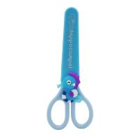  Safetey Scissors Unicorn Head Blue 