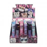  Cool Cat 10 Colour Pen - 6 Assort 