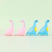  Diinosaur Pencil Sharpener - 2 Assorted Pink / Blue 