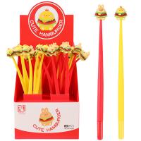  Cute Hamburger Silicone Pen 2 Assorted 