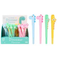  Little Dinosaur Head Fine Tip Pen 4 Colours Assorted 