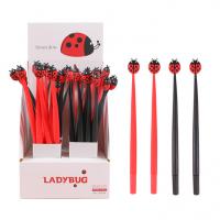  Ladybird - Silicone Pen - 2 Colours Assorted 