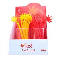  Maple Leaf Silcone Pen 2 Colours Assorted 