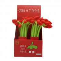  Small Hot Chilli Silicone Pen- Red Only 