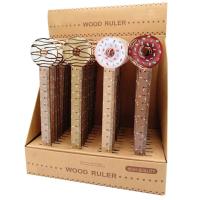 Wooden Ruler Donut 