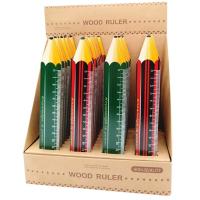  Wooden Ruler Pencils 