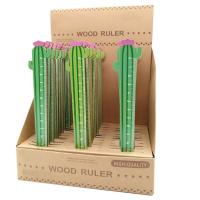  Wooden Ruler Cactus 