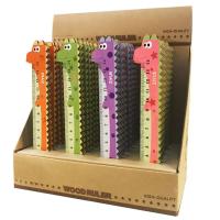  Wooden Ruler Dinosaur 