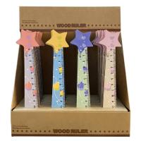  Wooden Ruler Star 