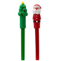 Chrustmas Long Life Pen - Santa / Christmas Tree 