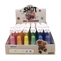  Rabbit Highighter Pen 6 Colours Assorted 
