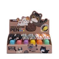  Running Cat Highlighter 3 Assorted 
