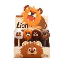  Pompom Pen Lion, 4 Colours 