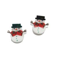  Small Hair Clasp Snowman B 