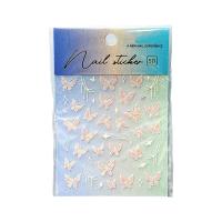  Pink Flower-Nail Stickers 