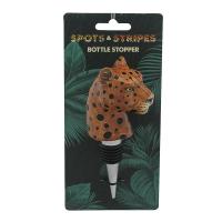  Bottle Stopper, Jaguar Head and Neck 
