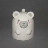  Upside Down Mug, Cartoon Polar Bear 