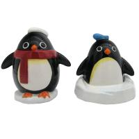  Penguin Salt and Pepper Red Scarf 
