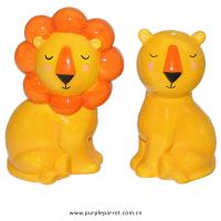  Zooniverse Salt and Pepper Set Lions 