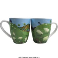  Bone China Picture Mug Jan Pashley Sheep 
