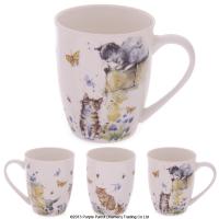  Bone China Mug Jan Pashley Cats 