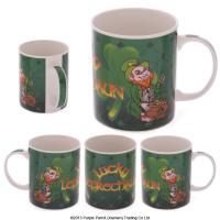 Bone China Mug Lucky Leprechaun 