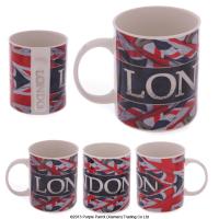  Bone China Mug London Union Jack 