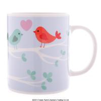  Bone China Mug Love Birds 