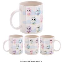  Bone China Mug Dotty Owl 