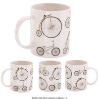  Bone China Mug Pennyfarthing 