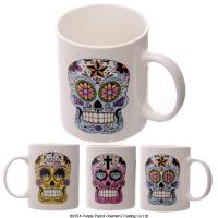  Day of the Dead Bone China Mug 