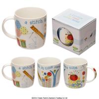  Jan Pashley Haberdashery Design Bone China Mug 