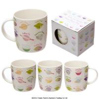  Ted Smith Baking Design Bone China Mug 