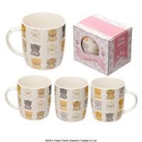  Lauren Billingham Dotty Kittens Bone China Mug 