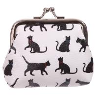  I Love My Cat Silhouette Tic Tac Purse 