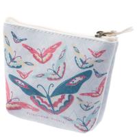  Small PVC Butterfly change purse make up bag 