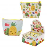  Fruit With Faces Pvc Purse 