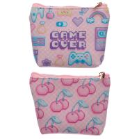  Girly Game Over Pvc Purse 