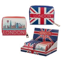  London Icons Zip Around Small Wallet Purse 