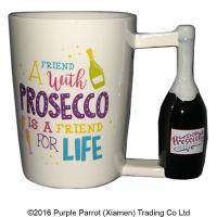  Shaped Handle Mug Prosecco 