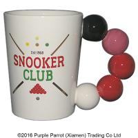  Shaped Handle Mug Snooker Club 