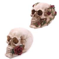  Skull with Roses 