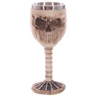  Skull & Spine Goblet-Decorative Only 
