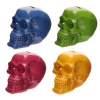  Pop Art Glossy Skull Money box 