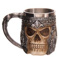  Skull Warrior Tankard-Decorative Only 