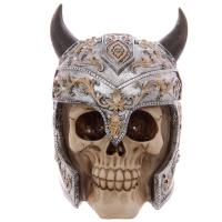  Skull in Viking Helmet 